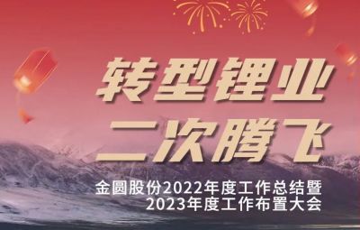 金圓頭條 | 金圓股份2022年度工作總結暨2023年度工作布置大會(huì)圓滿召開！